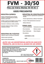 Cargar imagen en el visor de la galería, Fibra de Vidrio Molida Malla 30-50 - Costal de 20 Kg