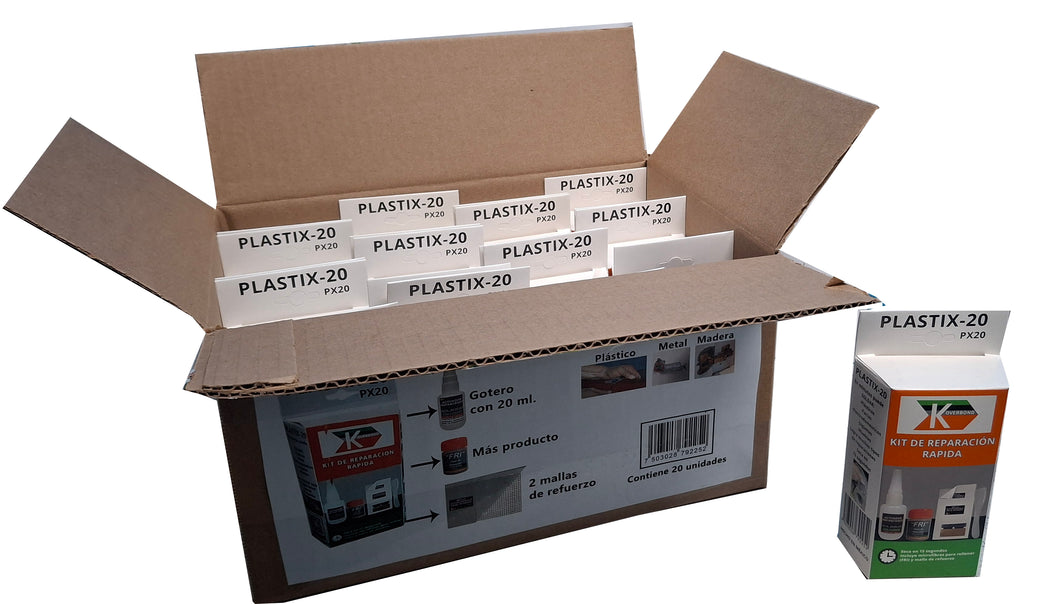 PLASTIX-20 Kit de Reparación Rápida - Caja 20 piezas